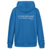 Hoodie, big wee.do logo, white back print, medium fit - Unisex Organic Hoodie 2.0 ST/ST-6966
