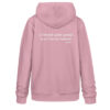 Hoodie, big wee.do logo, white back print, medium fit - Unisex Organic Hoodie 2.0 ST/ST-6883