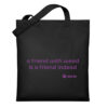 Bag "a friend with weed..." - Organic Jutebeutel-16