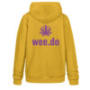 Hoodie, big wee.do logo, back print - Unisex Organic Hoodie 2.0 ST/ST-7096
