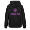 Hoodie, big wee.do logo, back print - Unisex Organic Hoodie 2.0 ST/ST-16