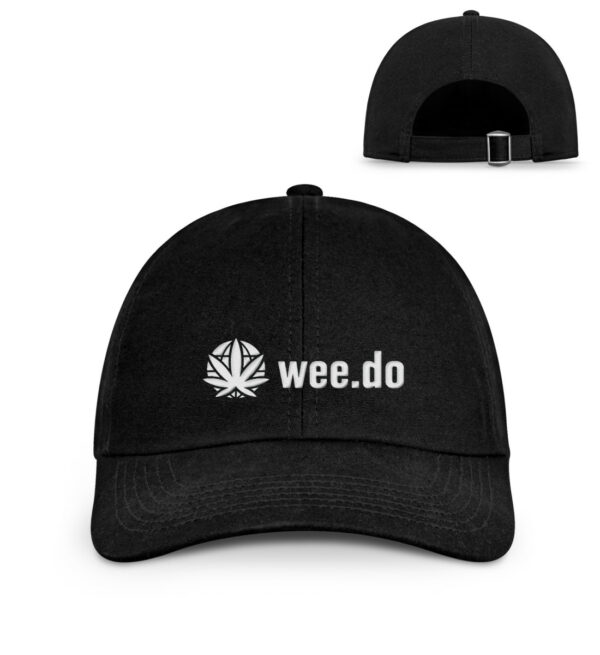 Cap, wee.do logo embroidery - Organic Baseball Kappe mit Stick-16