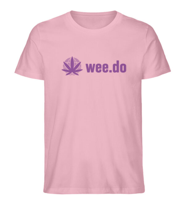 T-Shirt, wee.do logo, front print, unisex, medium fit - Herren Premium Organic Shirt-6883