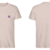 T-Shirt, medium fit, "weed is in the air"