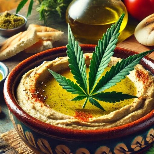 Cannabis-infused Hummus
