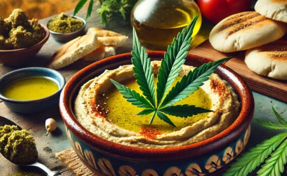 Cannabis-infused Hummus