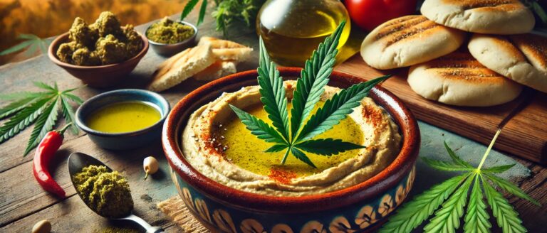 Cannabis-infused Hummus